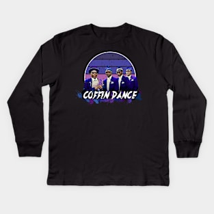 Coffin Dance Kids Long Sleeve T-Shirt